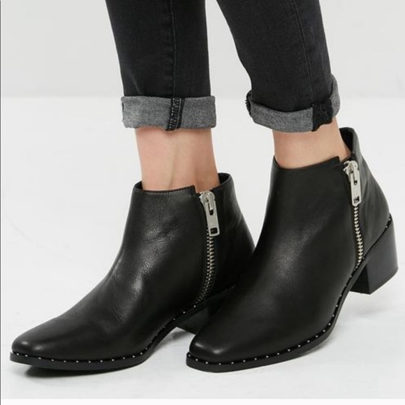 Sol Sana Shoes - Sol Sana Studded Heeled Bootie